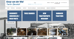 Desktop Screenshot of koopvanderwalusedparts.com